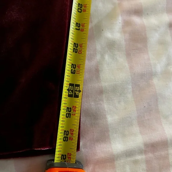 Wine Red Velvet Jumpsuit Strapless Wide Leg Formal Holiday Cocktail Outfit - Picture 4 of 11